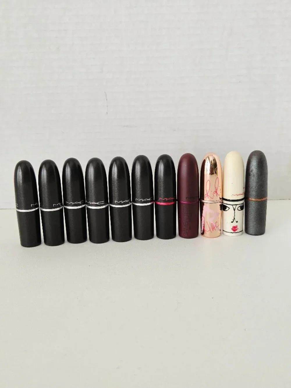MAC Cosmetics Limited Edition Lipsticks Discontinued Collectors Lot of 11